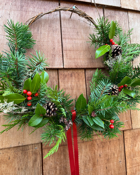 Holiday Wreath Making Party (Multiple dates)