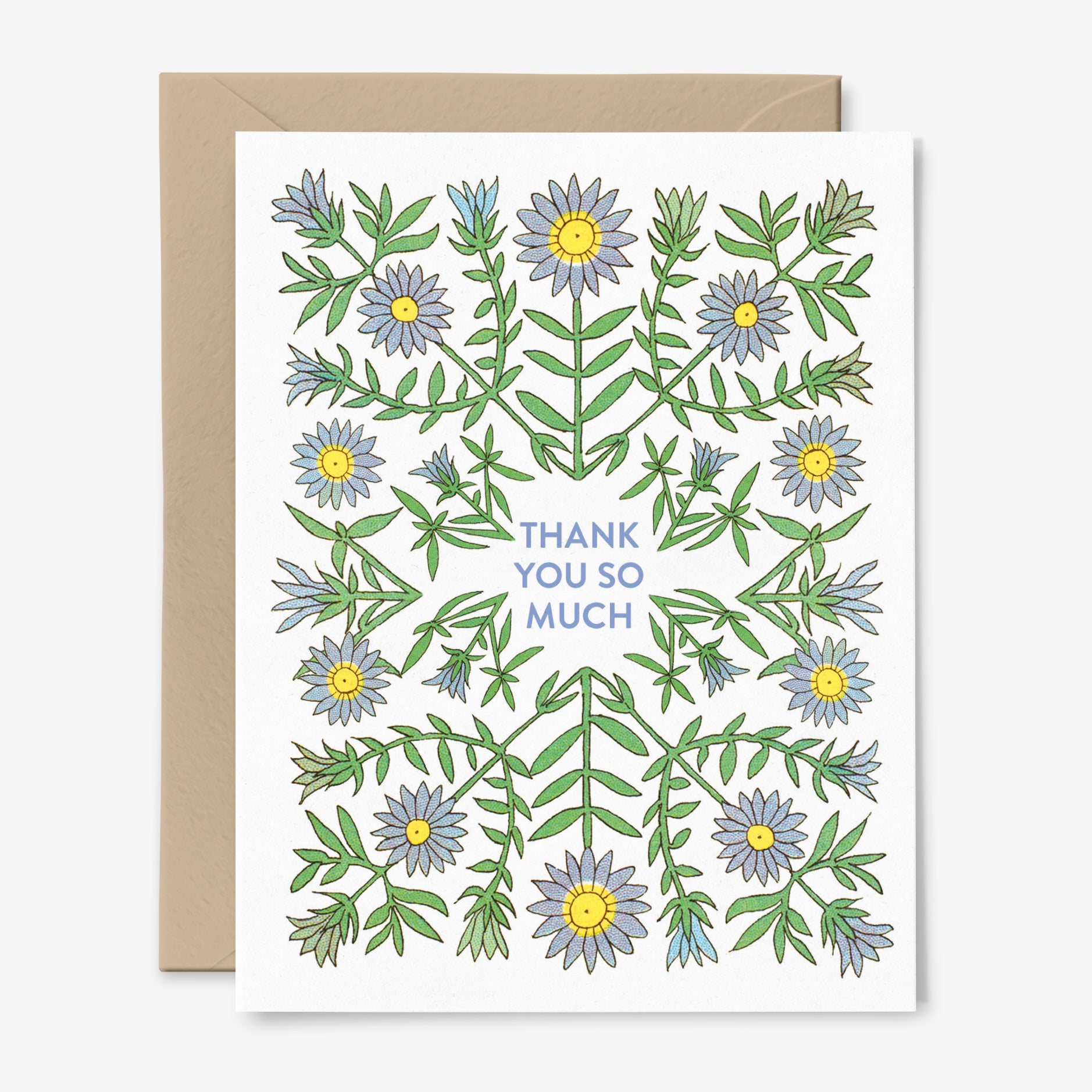 Thank You So Much | Botanical | Floral | Vintage