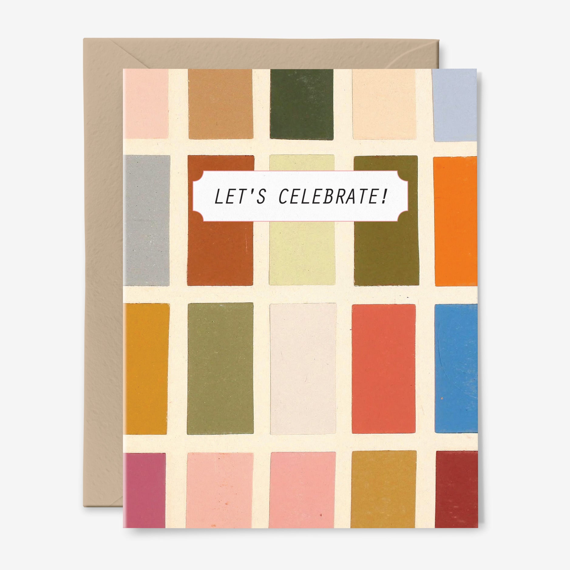Let's Celebrate Color Swatch Card
