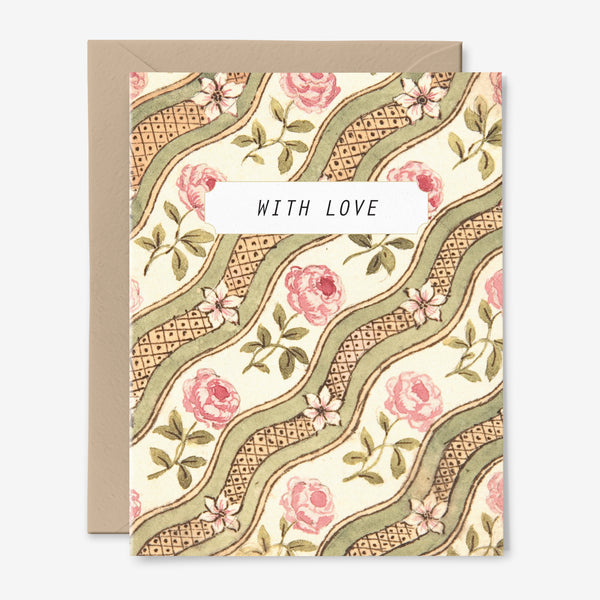 With Love Card | Roses | Friendship | Valentine