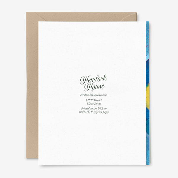 Happy Hanukkah Card | Watercolor | Pattern