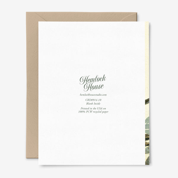 Bird Branch Card | Any Occasion | Vintage Art