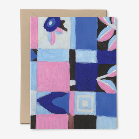 Abstract Pastel Card | Any Occasion | Vintage Pattern