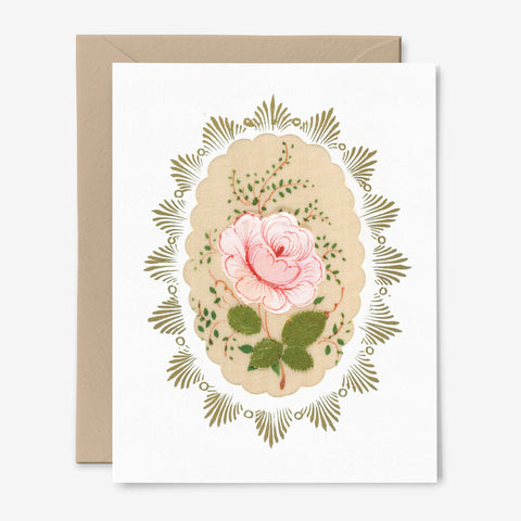 Rose Collage Card | Any Occasion | Floral | Vintage Art