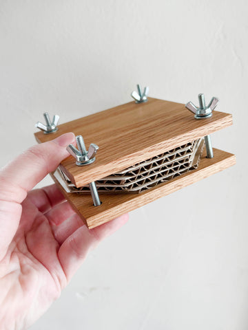 Mini Flower Press - Made from Real Hardwood