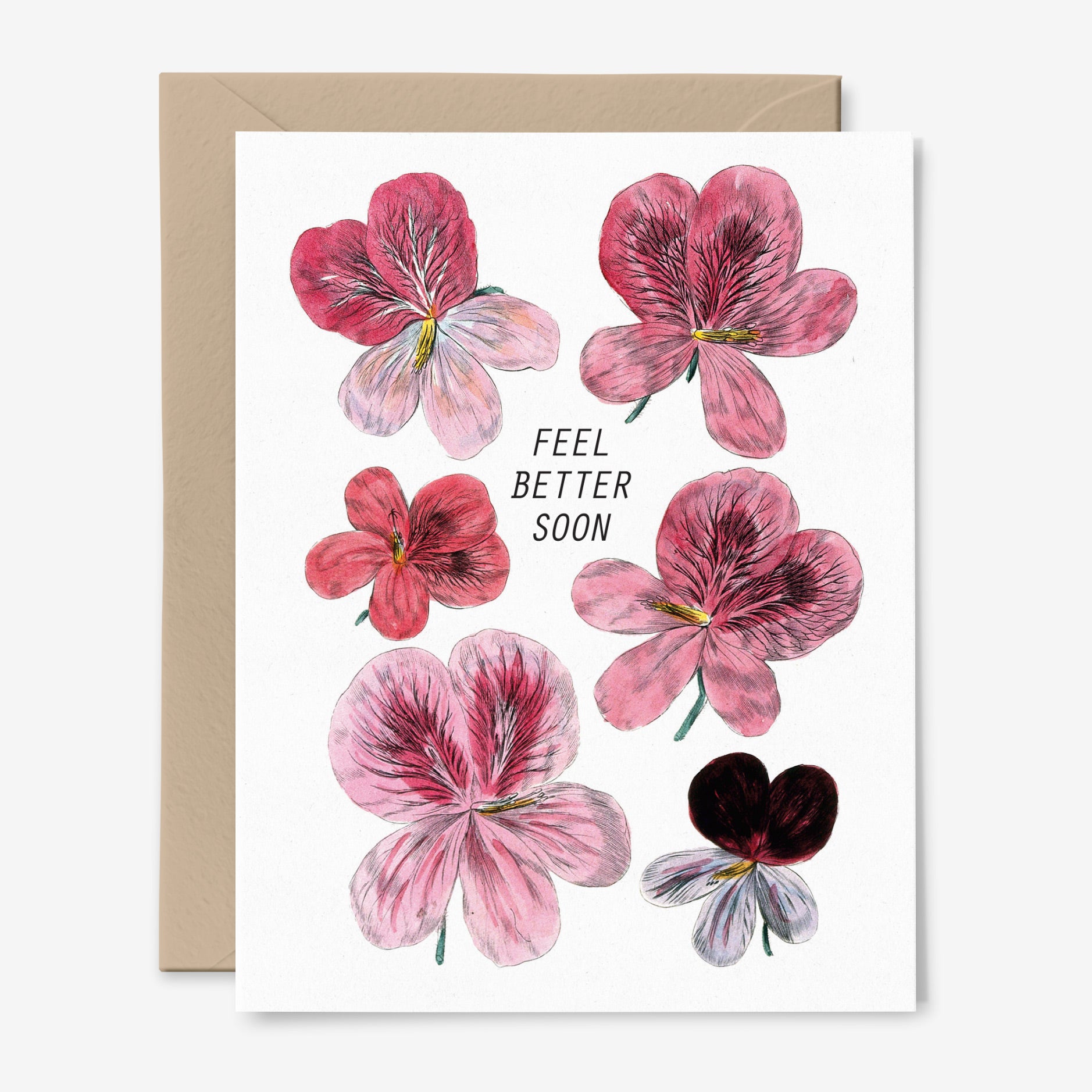 Feel Better Soon | Botanical Get Well Card