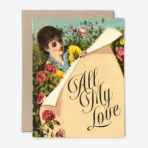 All My Love | Greeting Card