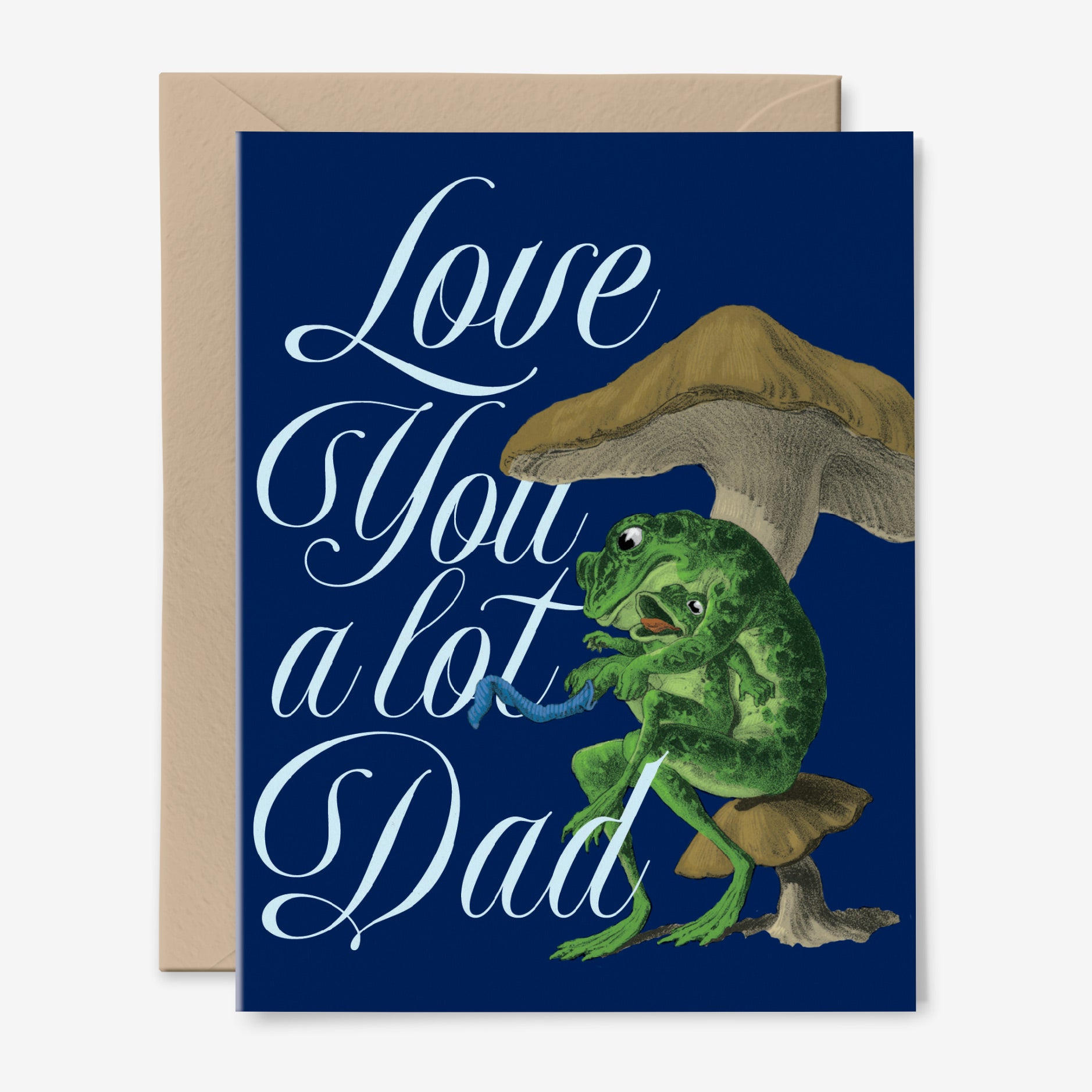 Love You A Lot Dad Card