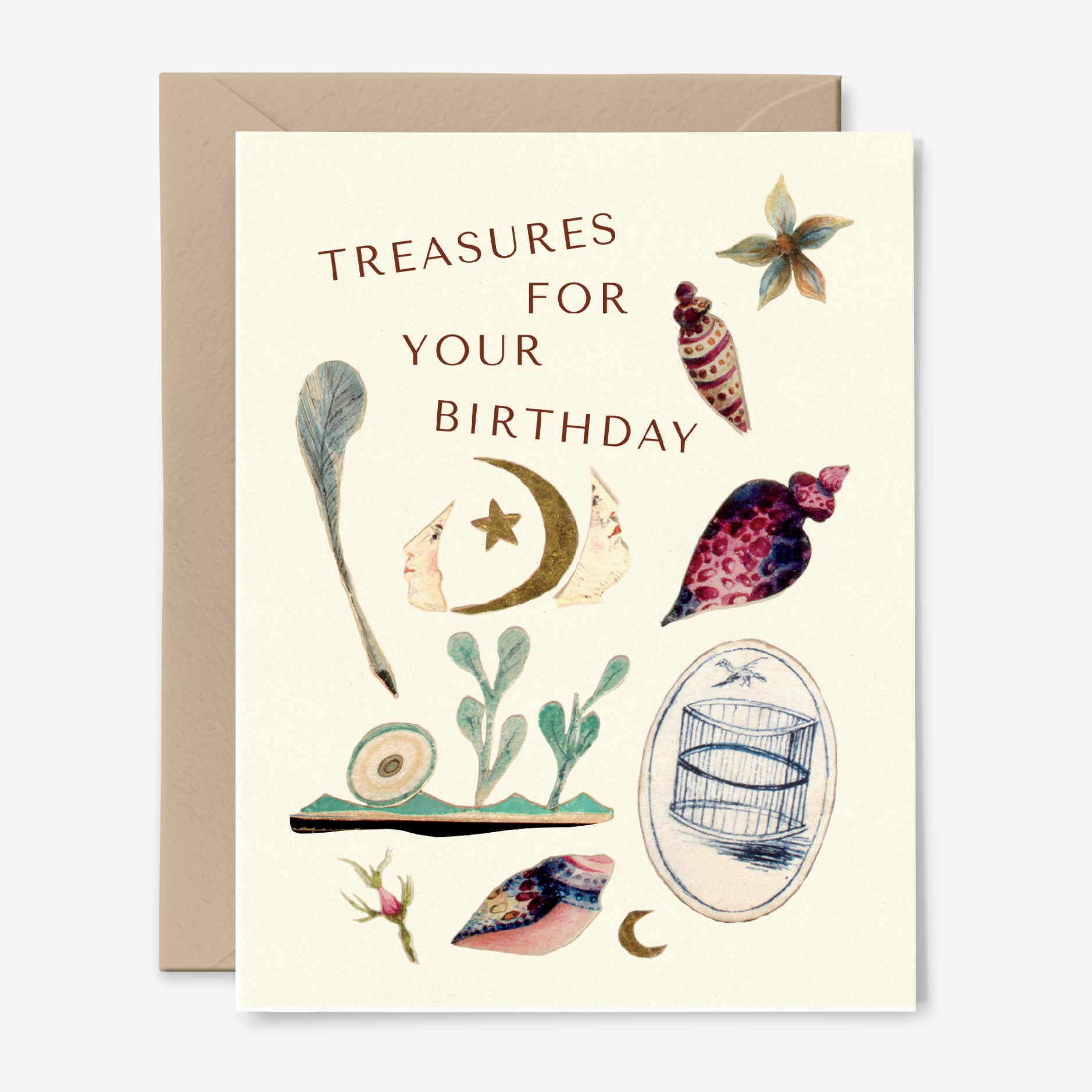 Treasures For Your Birthday Card