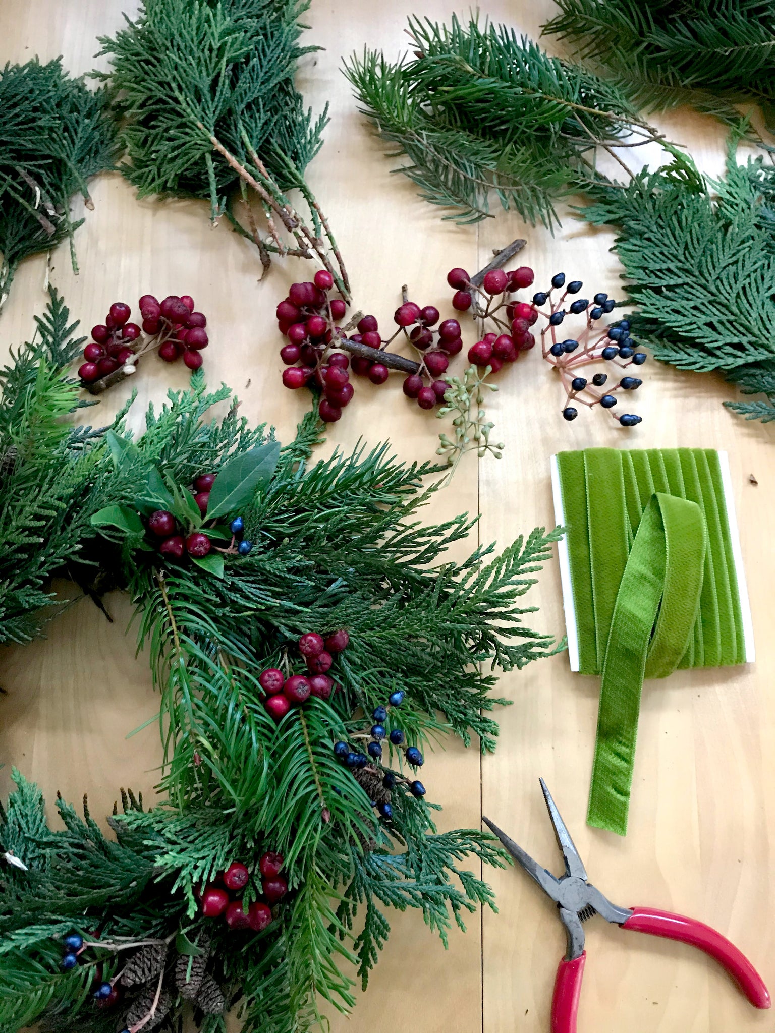 Holiday Wreath Making Party (Multiple dates)